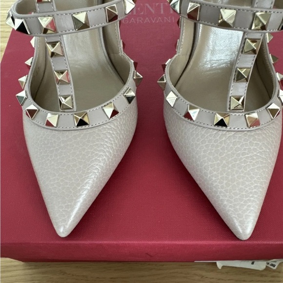 Valentino Garavani Rockstud Ankle Strap pump in leather | size: 37 (US 7) - Picture 7 of 14